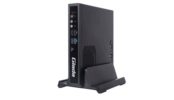 Giada miniPC Barebone BQ612, Intel H610 chipset,suport 12/113th gen CPU < 65W, 2 x SO-DIMM DDR4 3200, 2.5 SATA + M.2, 2 x GBit LAN RTL8111H,2 x USB3.2 Gen1, 6 x USB2.0 + 1 x USB Type-C3.2 Gen1, DP, HDMI, VGA, 1x Com, Audio, JAHC